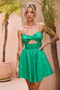 Tangelica Mini Dress - Emerald | Sage and Paige AUS.