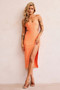 Beth Midi Dress - Orange | Sage and Paige AUS.