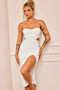 Beth Midi Dress - White | Sage and Paige AUS.