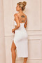 Beth Midi Dress - White | Sage and Paige AUS.