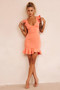 Tender Mini Dress - Coral | Sage and Paige AUS.
