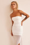Soho Midi Dress - White | Sage and Paige AUS.