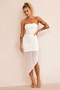 Soho Midi Dress - White | Sage and Paige AUS.