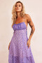 Ease Up Midi Dress - Purple | Sage and Paige AUS.