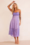 Ease Up Midi Dress - Purple | Sage and Paige AUS.