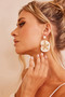 Wavefinder Earrings - White Gold | Sage and Paige AUS.