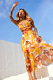 Meanwhile Maxi Dress - Orange | Sage and Paige AUS.