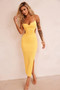 Stacked Up Midi Dress - Mango | Sage and Paige AUS.
