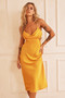 Delta Midi Dress - Mustard | Sage and Paige AUS.