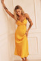 Delta Midi Dress - Mustard | Sage and Paige AUS.