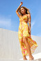 Early Sunset Maxi Dress - Yellow | Sage and Paige AUS.
