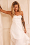 Affectionate Love Midi Dress - White | Sage and Paige AUS.