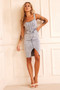 Top Floor Midi Dress - Washed Blue | Sage and Paige AUS.