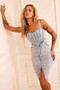 Top Floor Midi Dress - Washed Blue | Sage and Paige AUS.