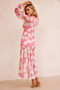 Formation Midi Dress - Pink | Sage and Paige AUS.