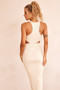 At First Sight Midi Dress - Cream | Sage and Paige AUS.