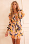 Pulling You In Mini Dress - Multi | Sage and Paige AUS.
