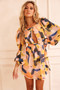 Pulling You In Mini Dress - Multi | Sage and Paige AUS.