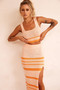 In The Groove Cropped Top - Orange | Sage and Paige AUS.