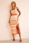 In The Groove Cropped Top - Orange | Sage and Paige AUS.
