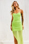 Find Myself Midi Dress - Green | Sage and Paige AUS.
