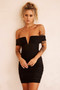 Chelsea Mini Dress - Black | Sage and Paige AUS.