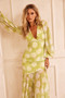 Formation Midi Dress - Lime | Sage and Paige AUS.