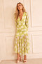 Formation Midi Dress - Lime | Sage and Paige AUS.