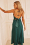Affectionate Love Midi Dress - Forest Green | Sage and Paige AUS.