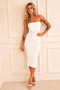 Brulee Midi Dress - White | Sage and Paige AUS.