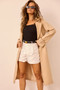 Calla Lilly Trench Coat - Camel