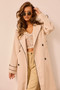Calla Lilly Trench Coat - Beige