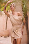Good Catch Mini Dress - Gold | Sage and Paige AUS.