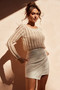 Dusk Streets Skirt - Cream | Sage and Paige AUS.