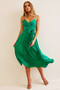 Switch Up Midi Dress - Emerald | Sage and Paige AUS.