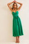 Switch Up Midi Dress - Emerald | Sage and Paige AUS.