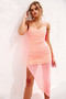 Find Myself Midi Dress - Neon Pink | Sage and Paige AUS.