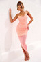 Find Myself Midi Dress - Neon Pink | Sage and Paige AUS.