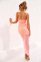 Find Myself Midi Dress - Neon Pink | Sage and Paige AUS.