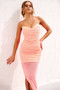 Find Myself Midi Dress - Neon Pink | Sage and Paige AUS.