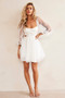 Saint Malo Mini Dress - White | Sage and Paige AUS.