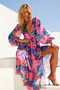 Shooting Stars Maxi Dress - Purple Multi | Sage and Paige AUS.