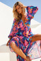 Shooting Stars Maxi Dress - Purple Multi | Sage and Paige AUS.
