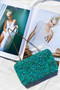 High Standard Clutch Bag - Aqua | Sage and Paige AUS.