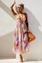 Dreamy Good Midi Dress - Purple Multi | Sage and Paige AUS.