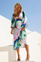 Joaquin Midi Dress - Pink Multi | Sage and Paige AUS.