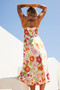 Jedda Midi Dress - Orange | Sage and Paige AUS.