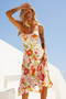 Jedda Midi Dress - Orange | Sage and Paige AUS.