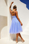 Got Glam Midi Dress - Cornflower | Sage and Paige AUS.