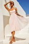 Got Glam Midi Dress - Blush | Sage and Paige AUS.